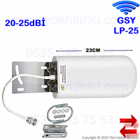 GSM Sinyal Güçlendirici 25dBİ LPDA ANTEN GSY LP-25