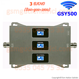 GSM Güçlendirici GSY500 (800-900-2100)