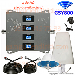 GSM Cep Telefonu Sinyal Güçlendirici GSY 800