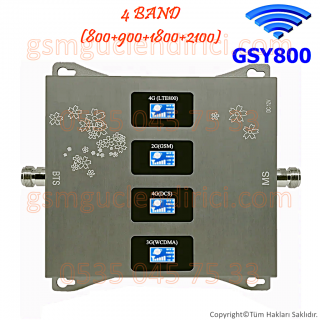 GSM Güçlendirici GSY800 (800-900-1800-2100)